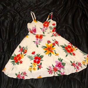 Floral print sundress